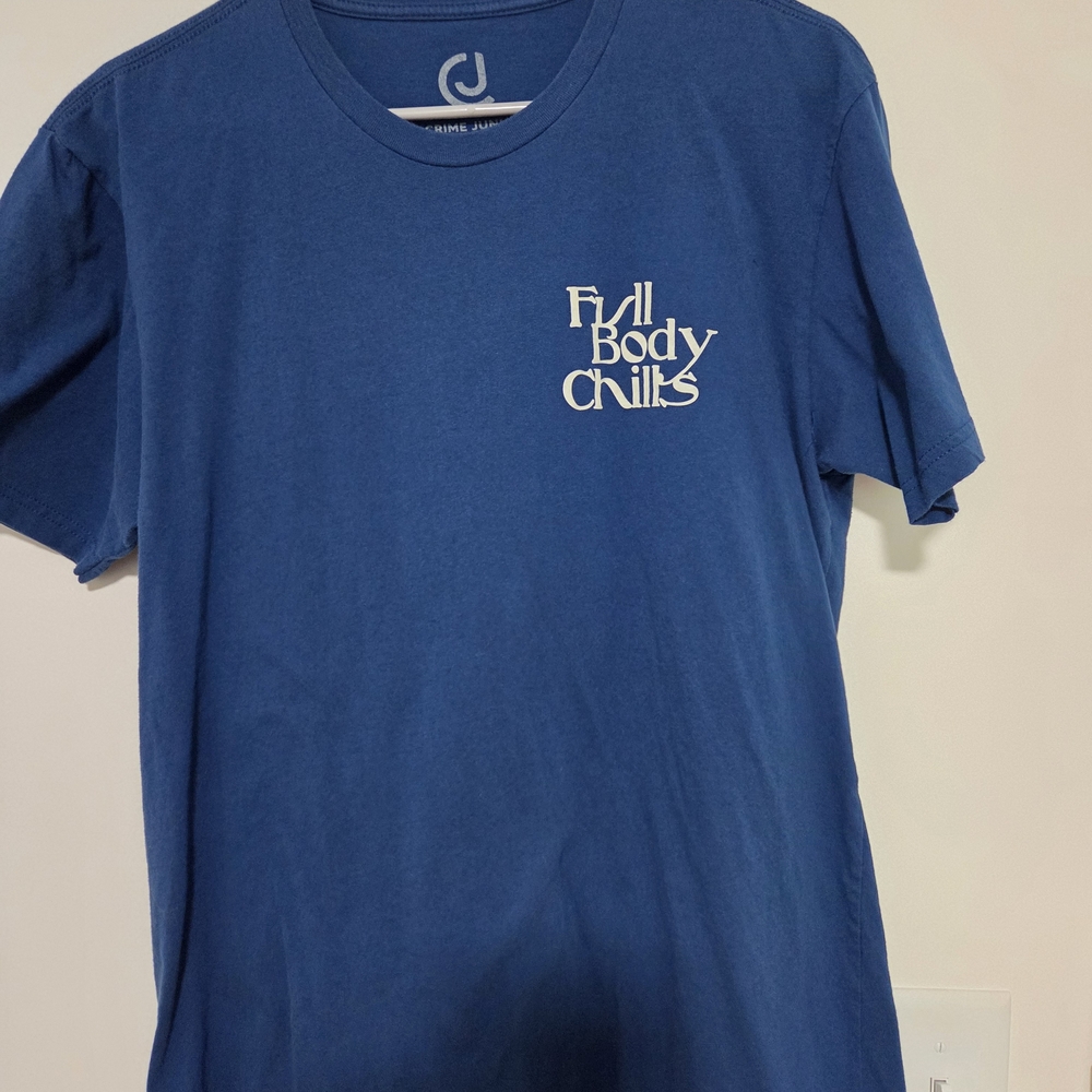 Full Body Chills Blue T-Shirt